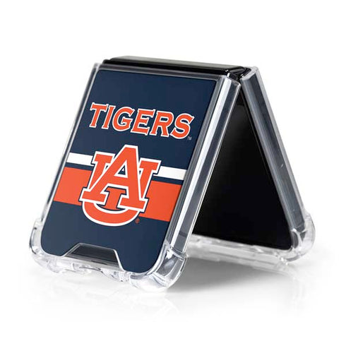 Auburn University Tigers AU Galaxy Z Flip5 5G Clear Case