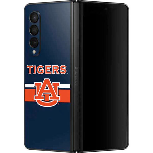 Auburn University Tigers AU Galaxy Z Fold3 5G Skin