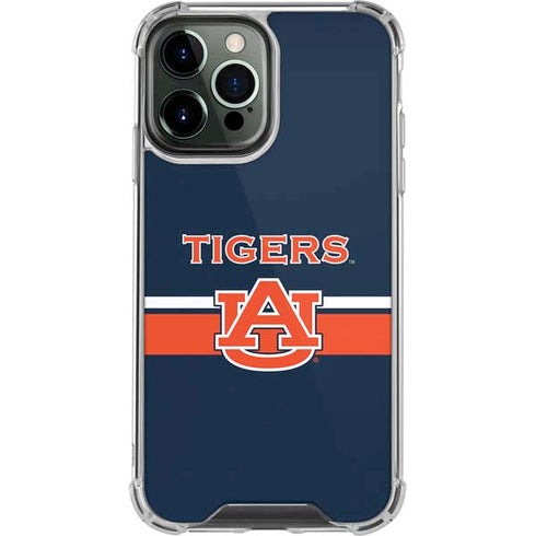 Auburn University Tigers AU iPhone 13 Pro Max Clear Case