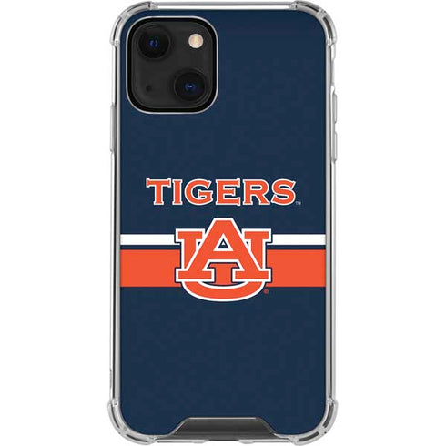 Auburn University Tigers AU iPhone 14 Plus Clear Case