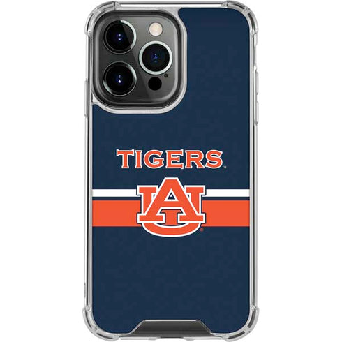 Auburn University Tigers AU iPhone 15 Pro Clear Case