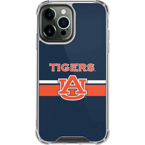 Auburn University Tigers AU iPhone 14 Pro Max Clear Case