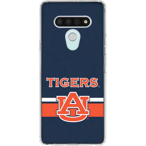 Auburn University Tigers AU LG Stylo 6 Clear Case