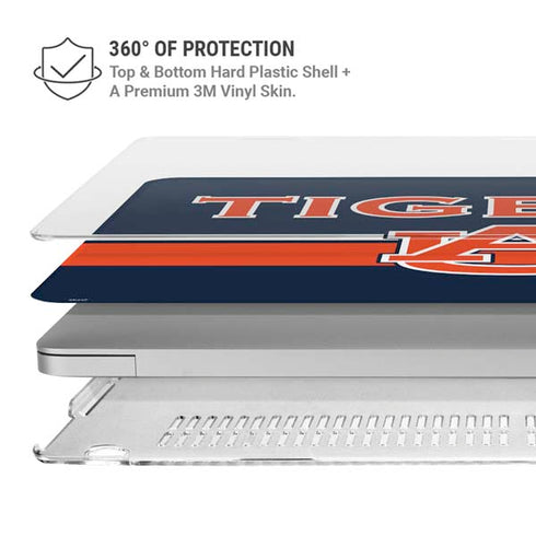 Auburn University Tigers AU MacBook Air 15in (2023-2025) Case plus Skin