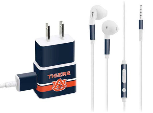 Auburn University Tigers AU Phone Charger Skin