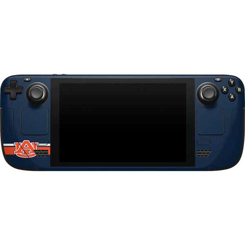 Auburn University Tigers AU Steam Deck Handheld Gaming Computer Skin