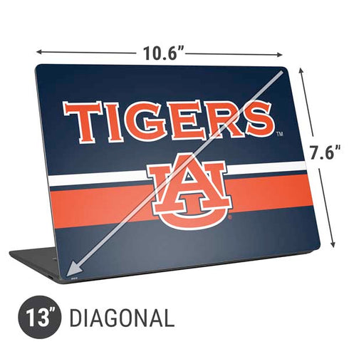Auburn University Tigers AU Universal Laptop 13in (10.6 x 7.6in) Skin