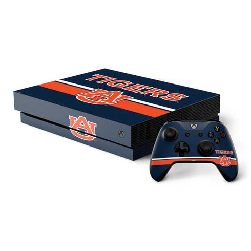 Auburn University Tigers AU Xbox One X Bundle Skin