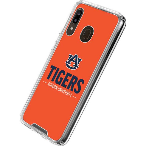 Auburn University Tigers Athletics Galaxy A30 Clear Case