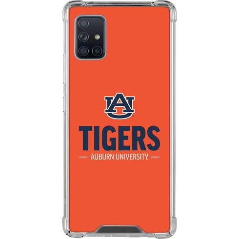 Auburn University Tigers Athletics Galaxy A51 5G Clear Case