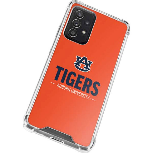 Auburn University Tigers Athletics Galaxy A52 5G Clear Case