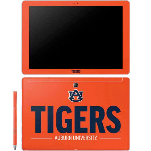 Auburn University Tigers Athletics Galaxy Book 12in Skin