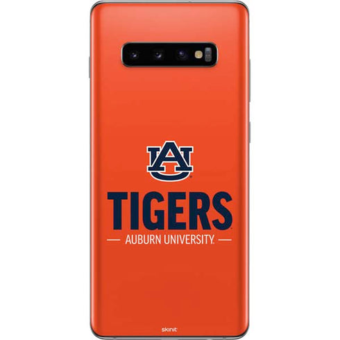 Auburn University Tigers Athletics Galaxy S10 Plus Skin