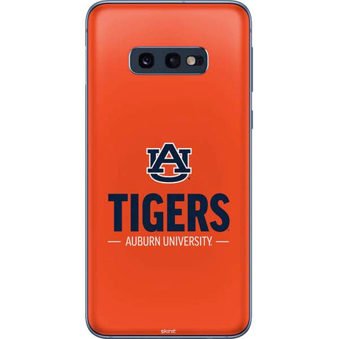Auburn University Tigers Athletics Galaxy S10e Skin