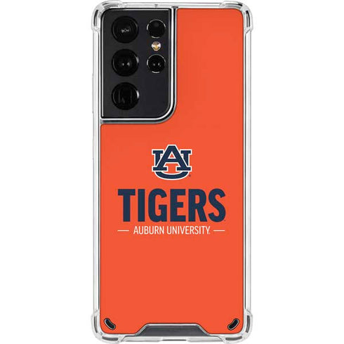 Auburn University Tigers Athletics Galaxy S21 Ultra 5G Clear Case