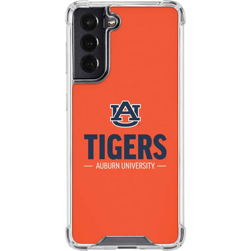 Auburn University Tigers Athletics Galaxy S22 Clear Case