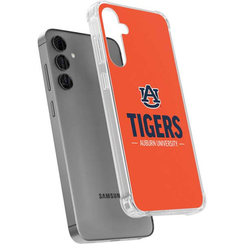 Auburn University Tigers Athletics Galaxy S24 Plus Clear Case