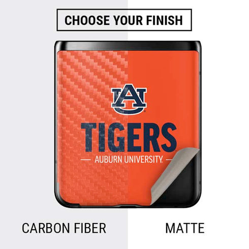 Auburn University Tigers Athletics Galaxy Z Flip Skin