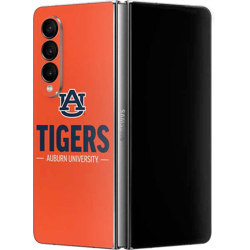 Auburn University Tigers Athletics Galaxy Z Fold4 5G Skin