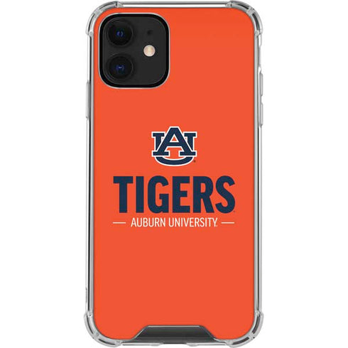 Auburn University Tigers Athletics iPhone 12 Clear Case