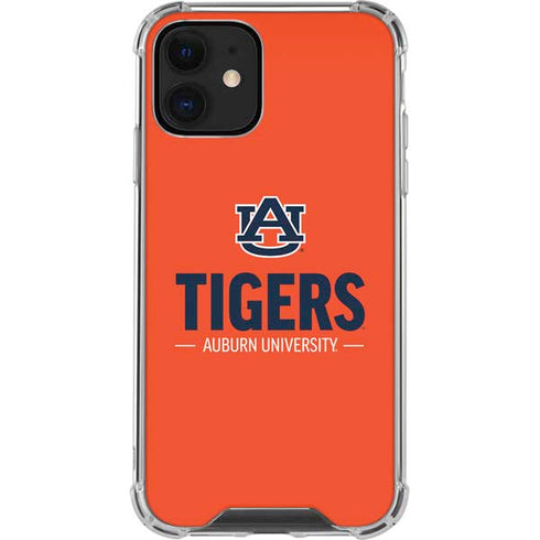 Auburn University Tigers Athletics iPhone 12 Mini Clear Case