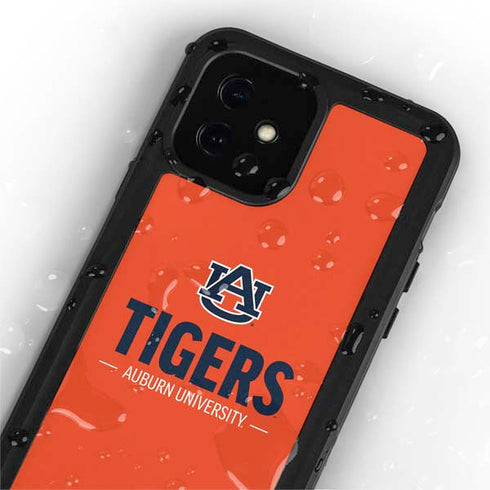 Auburn University Tigers Athletics iPhone 12 Mini Waterproof Case