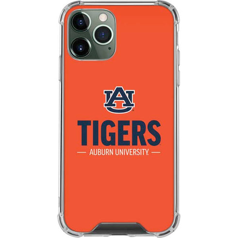Auburn University Tigers Athletics iPhone 12 Pro Clear Case