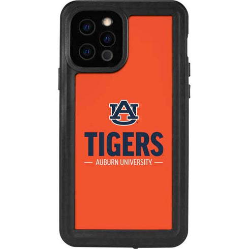 Auburn University Tigers Athletics iPhone 12 Pro Waterproof Case