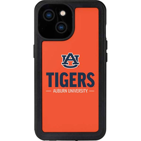 Auburn University Tigers Athletics iPhone 13 Mini Waterproof Case