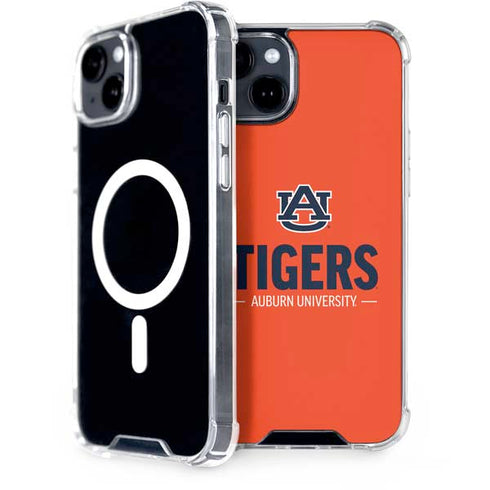 Auburn University Tigers Athletics iPhone 15 Plus MagSafe Case