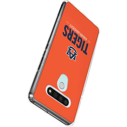Auburn University Tigers Athletics LG Stylo 6 Clear Case