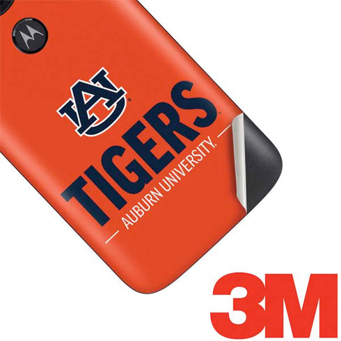Auburn University Tigers Athletics Moto E5 Play Skin