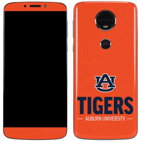 Auburn University Tigers Athletics Moto E5 Plus Skin