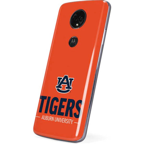 Auburn University Tigers Athletics Moto E5 Plus Skin