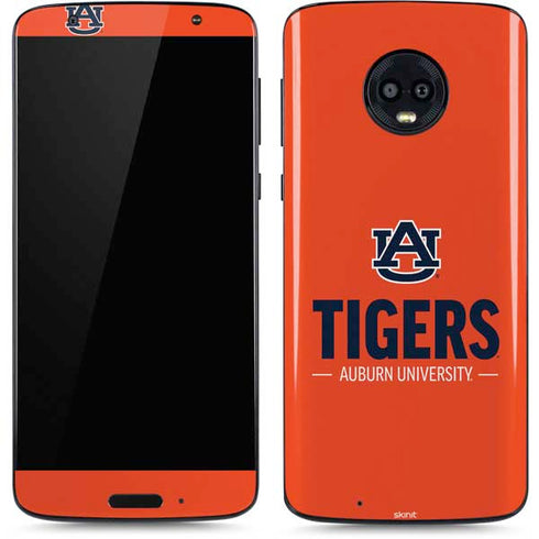 Auburn University Tigers Athletics Moto G6 Skin
