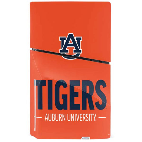 Auburn University Tigers Athletics PS5 Slim Disk Bundle Skin