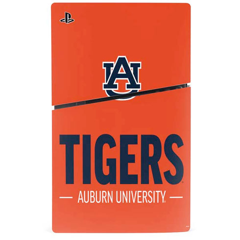 Auburn University Tigers Athletics PS5 Slim Disk Console Skin