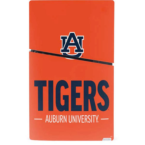 Auburn University Tigers Athletics PS5 Slim Digital Edition Bundle Skin