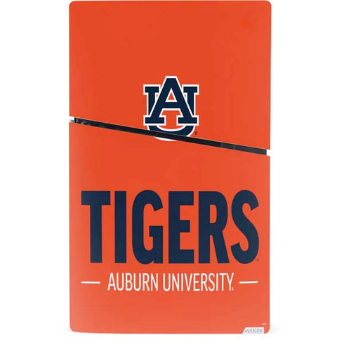 Auburn University Tigers Athletics PS5 Slim Digital Edition Console Skin