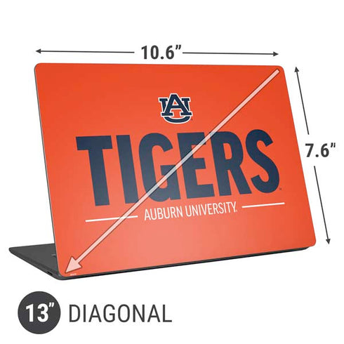 Auburn University Tigers Athletics Universal Laptop 13in (10.6 x 7.6in) Skin