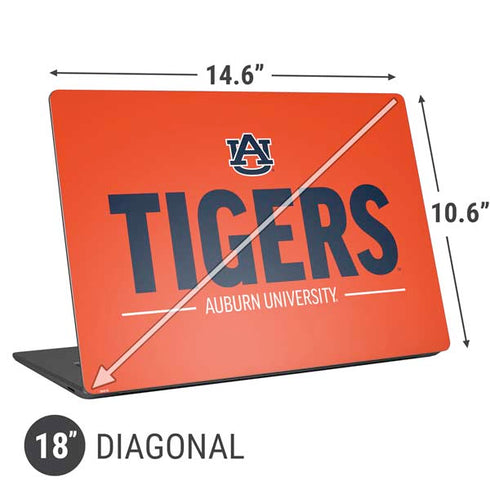 Auburn University Tigers Athletics Universal Laptop 18in (14.6 x 10.6in) Skin