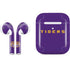 Louisiana State University - LSU Tigers Purple Apple AirPods 2 Skin