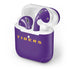 Louisiana State University - LSU Tigers Purple Apple AirPods 2 Skin