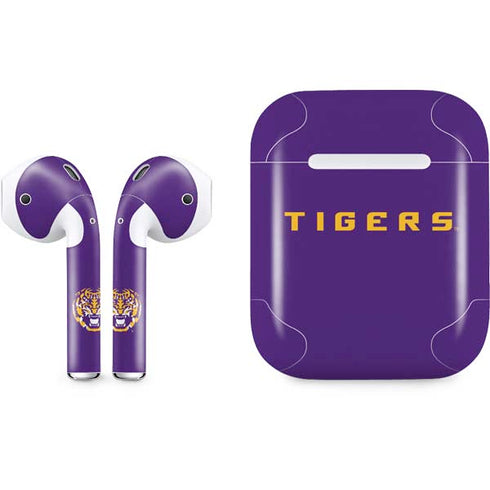 Louisiana State University - LSU Tigers Purple Apple AirPods Skin