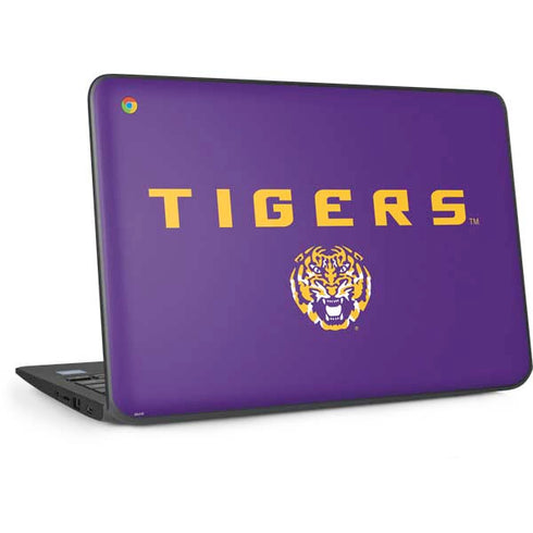 Louisiana State University - LSU Tigers Purple HP Chromebook Skin