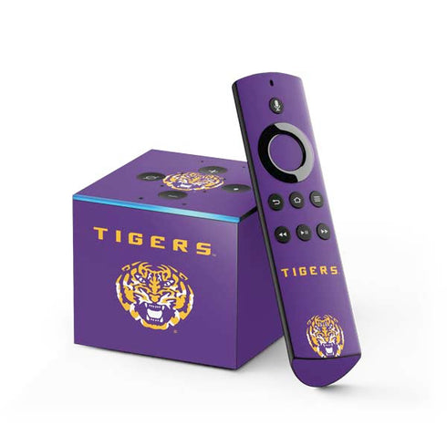 Louisiana State University - LSU Tigers Purple Fire TV Cube Skin