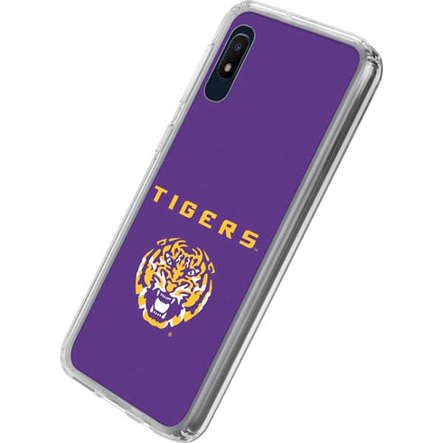 Louisiana State University - LSU Tigers Purple Galaxy A10e Clear Case