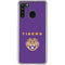 Louisiana State University - LSU Tigers Purple Galaxy A21 Clear Case