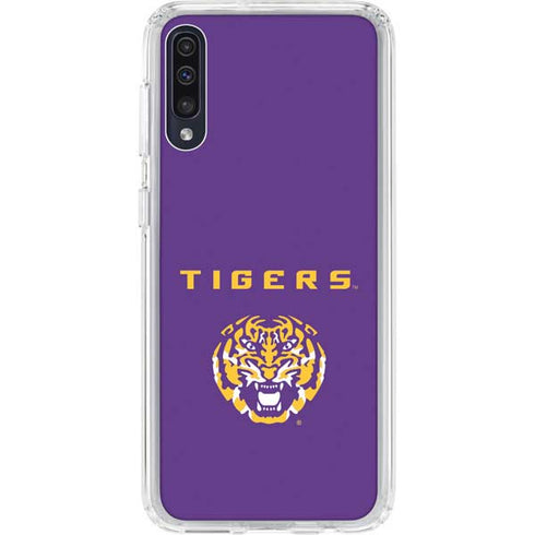 Louisiana State University - LSU Tigers Purple Galaxy A50 Clear Case