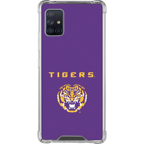 Louisiana State University - LSU Tigers Purple Galaxy A51 5G Clear Case